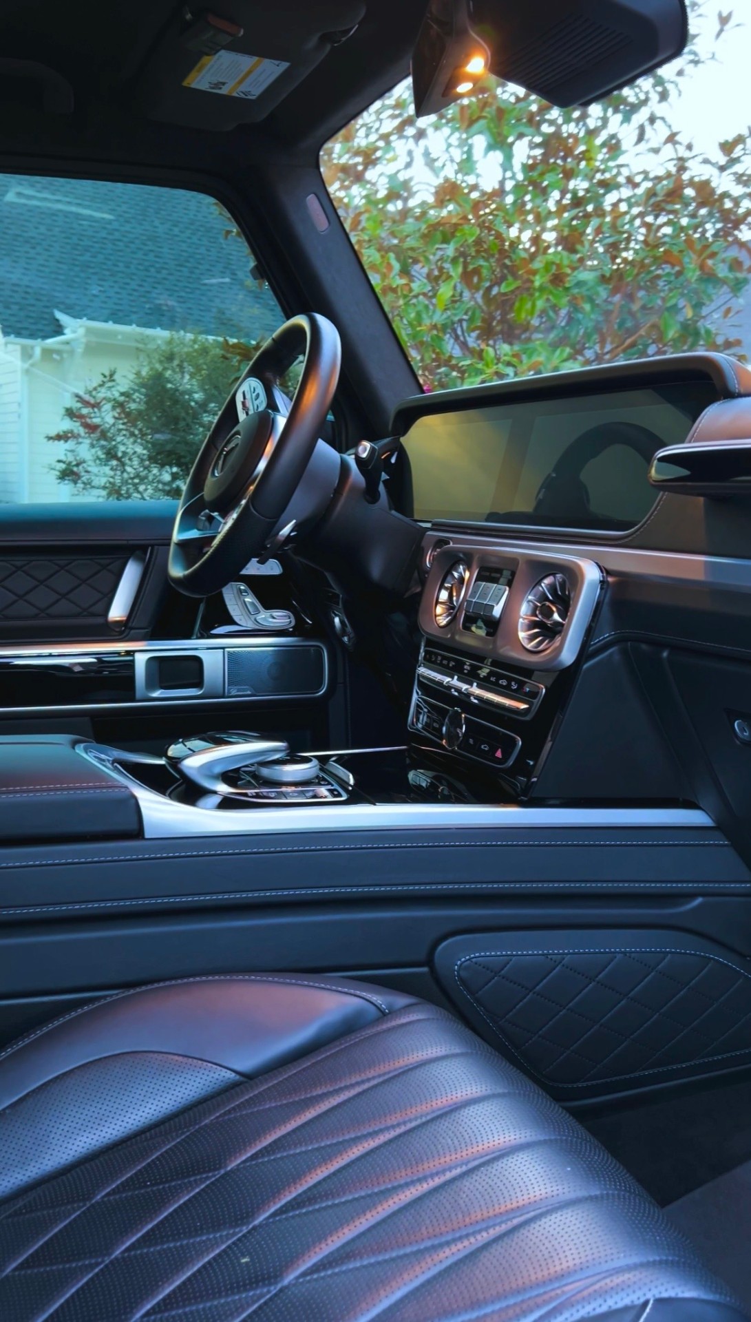Mercedes G-Wagon Interior